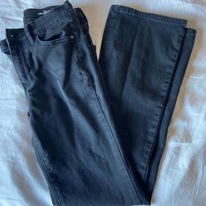 Nicole Miller SOHO Highrise Bootcut Denim Jeans- Black- Size 4